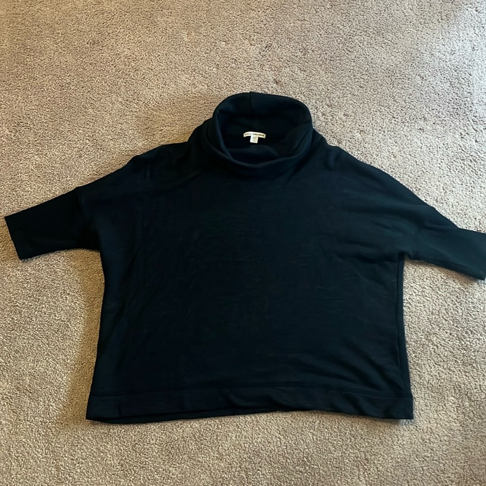 James Perse dolman cowl neck crop sweater size 1 (small)